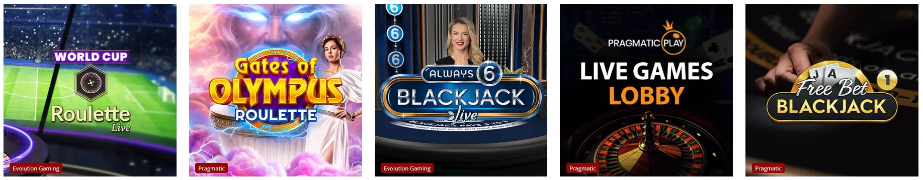 Live dealer games at Barz Casino